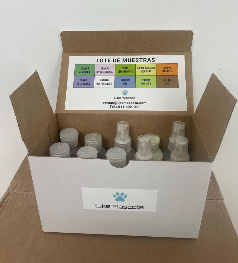 LOTE MUESTRA DE PRODUCTOS LIMPIADOG