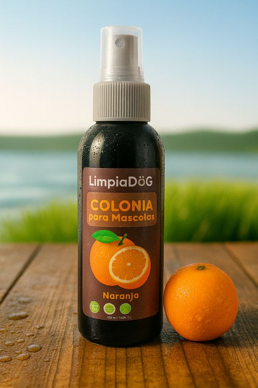 Colonia Naranja de 125ml 🍊✨¡Refresca a tu mascota!
