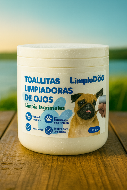 limpiador de ojos TOALLITAS 100uds