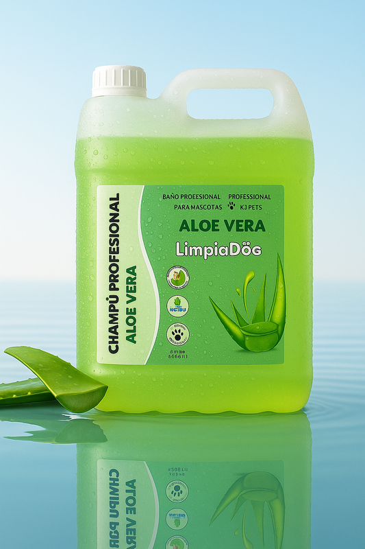 Champú Aloe Vera: Cuida y Embellece el Pelaje de tu Mascota 5L