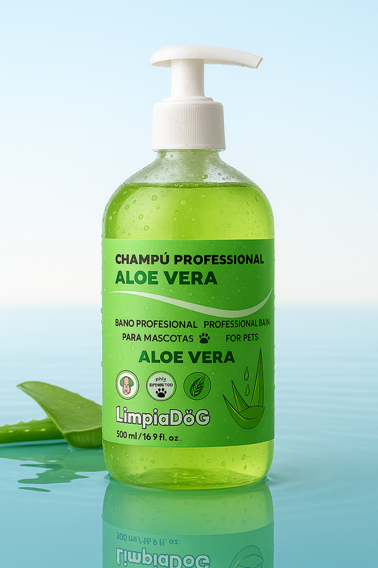 Champú Aloe Vera: Cuida y Embellece el Pelaje de tu Mascota 500ml