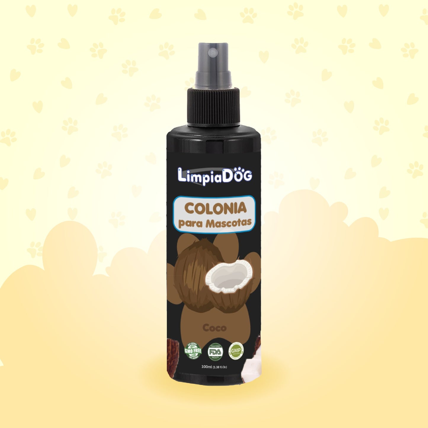 Colonia Coco de 125ml 🥥✨¡Refresca a tu mascota!