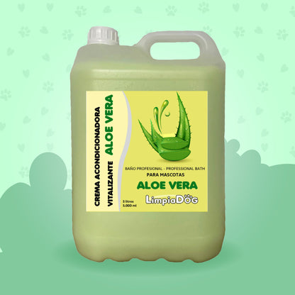 Crema Acondicionadora Aloe Vera 5 Litros