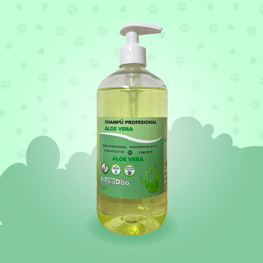 Shampoing à l'Aloe Vera : Soignez et embellissez le pelage de votre animal 500 ml