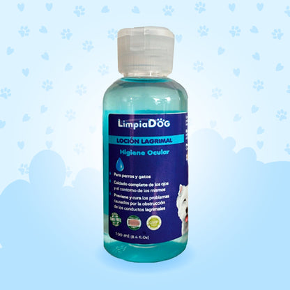 Miradas Radiantes: Limpiador de Ojos para Mascotas Perros y Gatos de 100 ml
