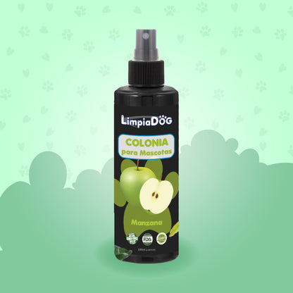 Colonia Manzana de 125ml 🍏✨¡Refresca a tu mascota!