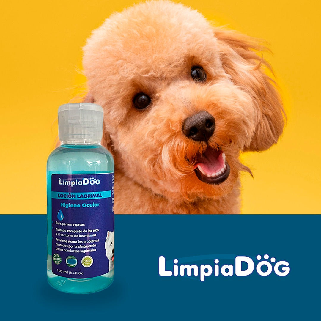 Miradas Radiantes: Limpiador de Ojos para Mascotas Perros y Gatos de 100 ml