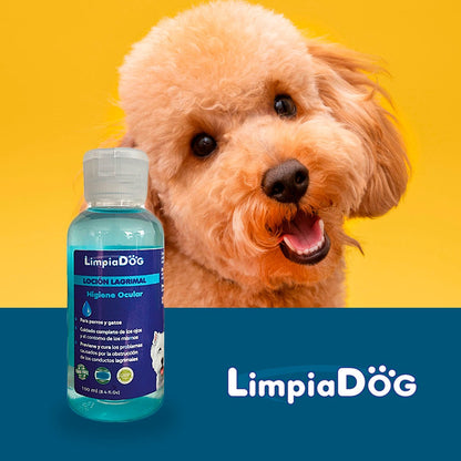 Miradas Radiantes: Limpiador de Ojos para Mascotas Perros y Gatos de 100 ml